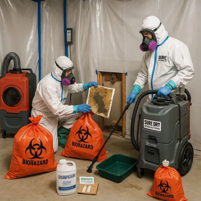 Contaminated Water Handling Protocols process in Byng, OK